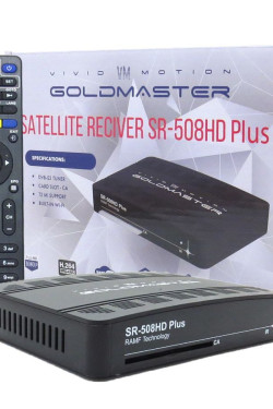 Спутниковый ресивер GoldMaster SR-508HD Plus